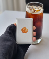 タンジェリン MagSafe レザーカードウォレット