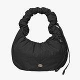 WAY WASHED PADDING BAG (BLACK)