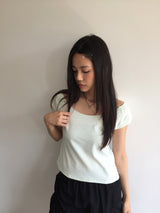 Double Layer Donut Necklace (1color)