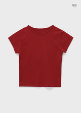 【B-BASIC】スタンダードラグラン半袖Tシャツ