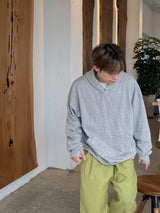 Pink light green pants pastel cotton balloon pants 3C