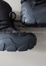 Ribbon Snow Tongue Winter Boots