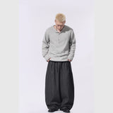 プレミアムヘンリーネック L/s ニット [5color]