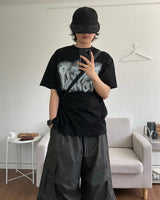スプレープリンティドTシャツ