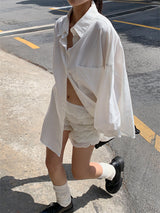CAMOME BIO LOOSE SHIRT (3C)