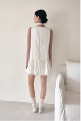 Irene Satin Dress Ivory
