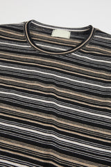 マルチボーダールーズ長袖Tシャツ