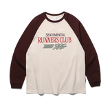 ランナーズクラブロゴロングスリーブ (Brown)