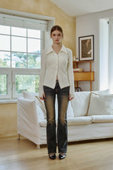  COSMO FUR CARDIGAN / IVORY