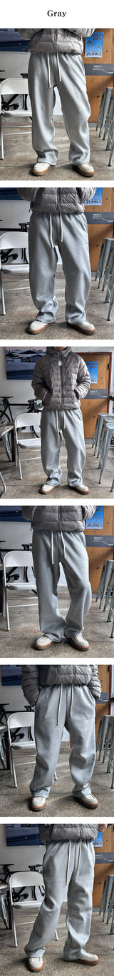 [F/W] Mohair wool banding pants(2color)