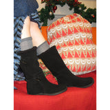 Toggle 0015. Duffle Shearling Boots - 3colors