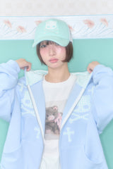 キリスカルパッチフーディ (BLUE)