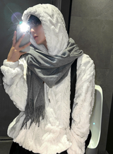 24FW ニューケーブルウールフード
