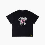 フローラルコアTシャツ | BLACK