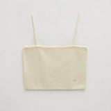 (T-6986)ESSENTIAL CASHMERE BUSTIER KNIT