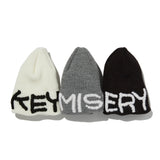 Keymisery ハンドメイドビーニー (ブラック)