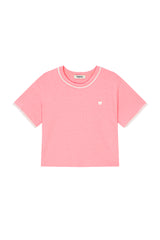Petit Love Crop T-shirt [Pink]