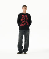 SO FAR SO GOOD KNIT SWEATER