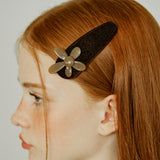 [SET] Daisy Velvet Hairpin