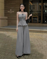 THE FANCE | Wide-leg long RUBY BEBE PANTS