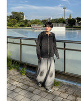 Smoky Washed Wide Sweatpants