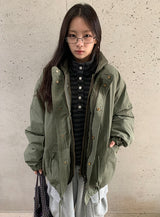 Galp Quilting Bomber Padding Jumper