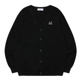 ALEG V-NECK KNIT CARDIGAN UNISEX (2Color)