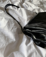 Pearl Square Chain Bag.
