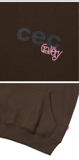 CEC GALLERY HOODIE(BROWN)