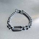 Hardcore Heavy-Duty Rectangular Link Bracelet