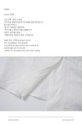 Pure strap short-sleeved blouse