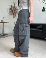 Cardin Washed Strap Cargo Pants