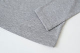 RS Boat Neck Slim Rib Long Sleeve T-shirt (4color)