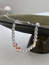 SEA HEART NECKLACE / CLEAR