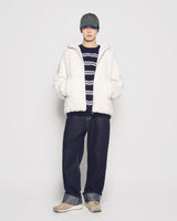 25FW TEDDY HOOD JUMPER
