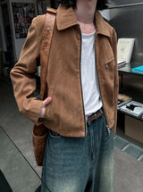 Rudy Suede Crop Jacket