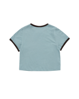26SS WOMAN ACベアクロップリンガーTシャツ