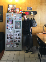 ブラッシュ カット バミューダデニムパンツ 2C