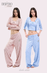 モブ レオパード スリーピース トレーディング セットアップ(LONG PANTS)