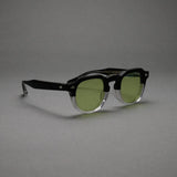 Vatic Vintage Optical Soto Black / Crystal Pure ダブルプレート 8mm厚いカットフィルムレンズ