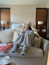 [Wool fleece] Eggdon string two-way pants