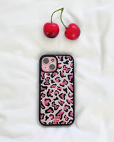 【MADE】 PKCW leopard phonecase (pink)