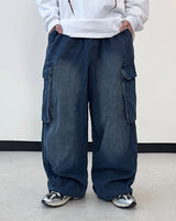 Circuit Wide Track Cargo Denim