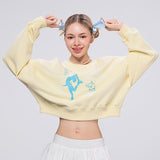 25P パーセントスポーツクロップスウェットシャツ 25B41224YL
