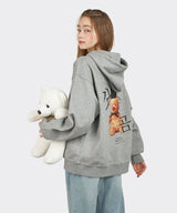 Gat Bear hoodie Gray