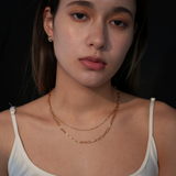 twins sparkle necklace