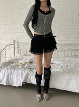 Angel frill lace pants (skirt)