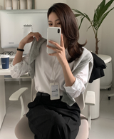 Teed Standard Shirt Blouse / 14 colors