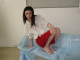 Moi ruffle blouse_ivory