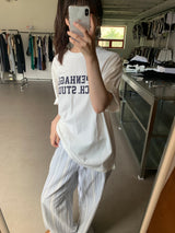 マークオーバーフィットTシャツ (3color)
